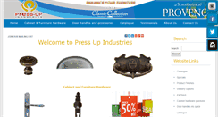 Desktop Screenshot of pressupindustries.com